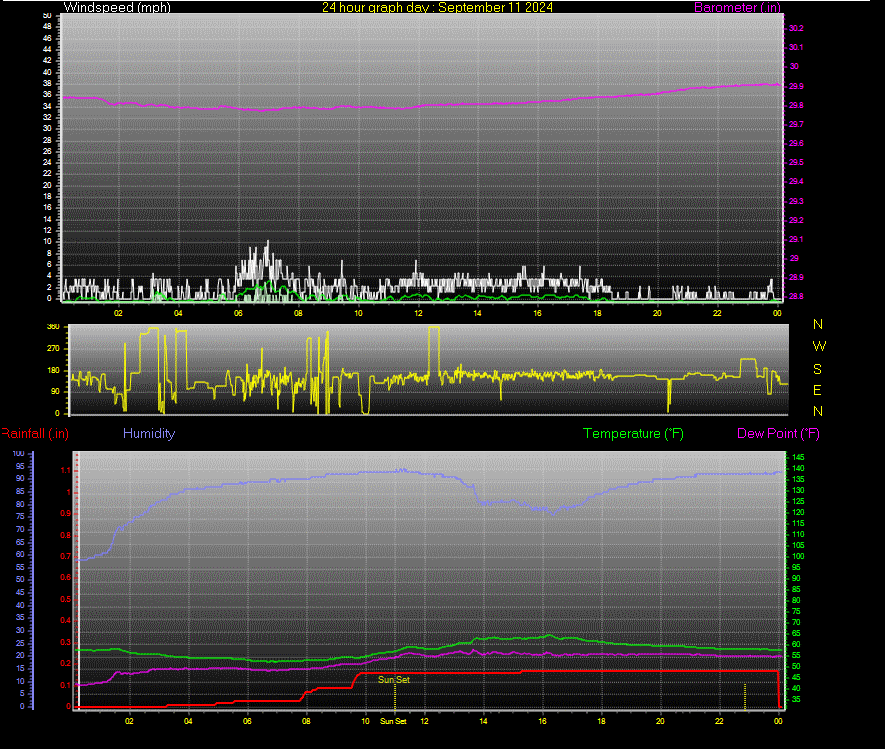 24 Hour Graph for Day 11